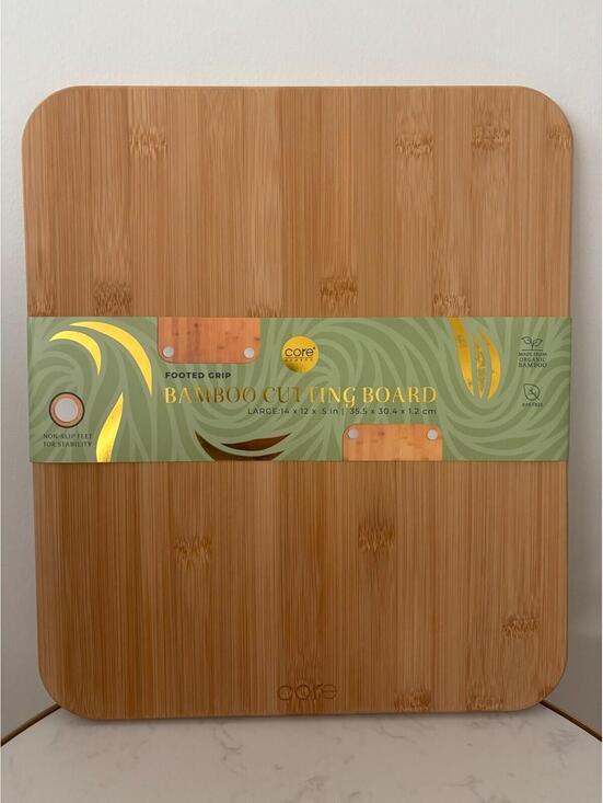 core organic Other - Footed Grip Core Organic Bamboo Kitchen Cutting Board Large BPA Free.NWT